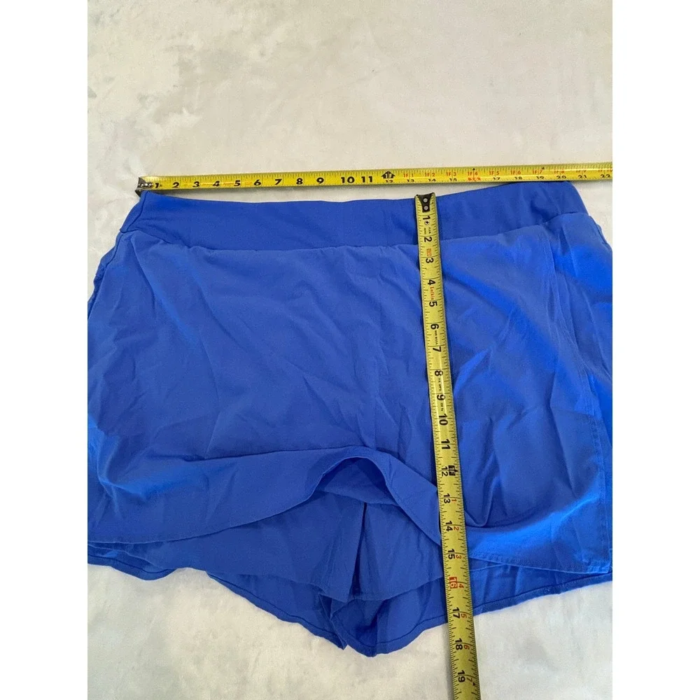Avia Womens Royal Blue Active Skort Size XXXL 22 Athletic Golf Tennis Skirt